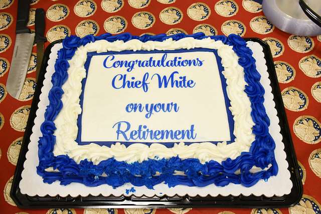 Military Retirement Cake Sayings