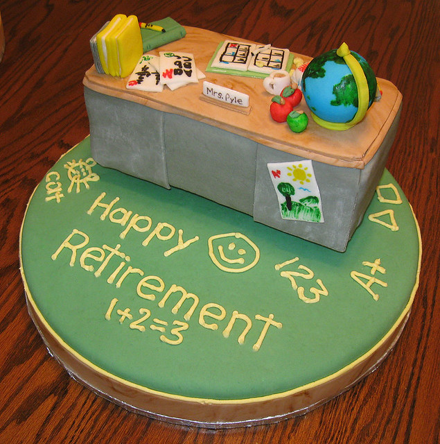 Teacher Retirement Cake Sayings