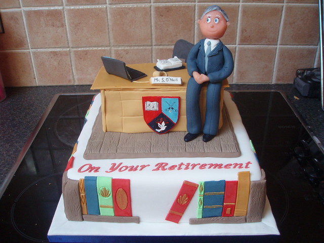 Retirement Cake Decorations